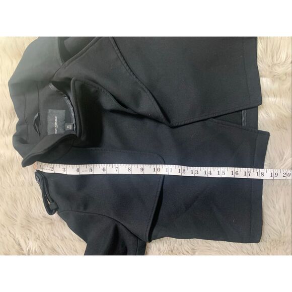 Banana Republic Factory Bonded Gabardine Jacket in Black XS - Picture 8 of 9